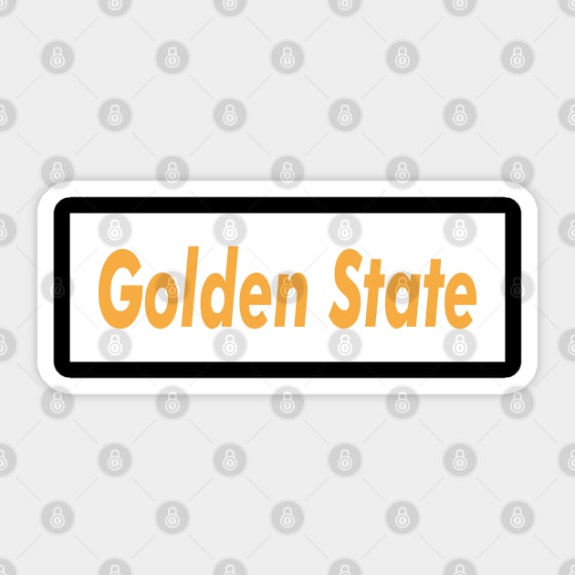 Golden State Meat Brown Sticker by WE BOUGHT ZOO